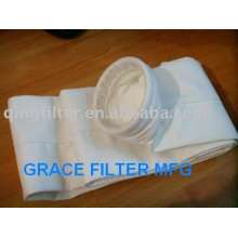 Filtro de polvo de ventilador filtro de poliéster bolsa de filtro
